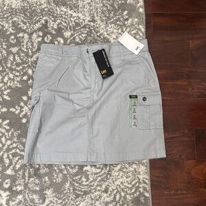 Lee Light Gray Utility Skirt